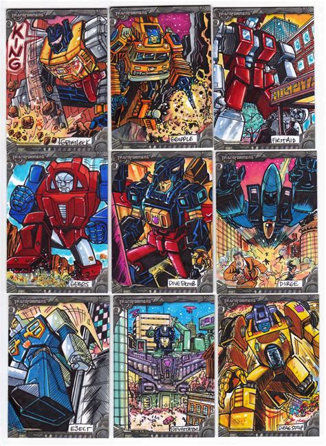 Transformers Card Set 2012 by fbwash on DeviantArt