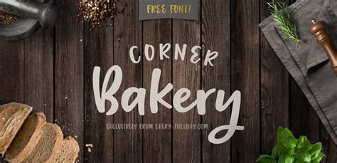 Free Font! Introducing Corner Bakery - Every-Tuesday | Blog | Every-Tuesday