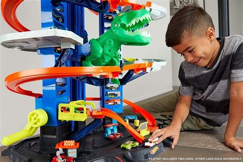 Hot Wheels – City Robo T-Rex Ultimate Garage Playset – The Toys Boutique