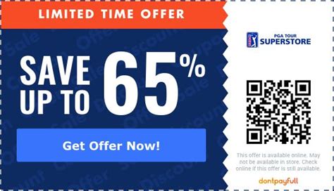 PGA Tour Superstore Coupons | 50% OFF | November 2024