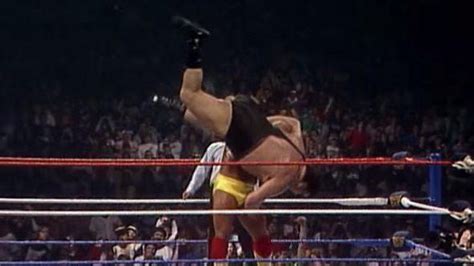 Andre The Giant Vs Hulk Hogan