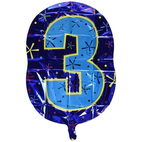 Anagram International 1267001 Shape 3 Balloon Pack, 18", Multicolor - Walmart.com - Walmart.com