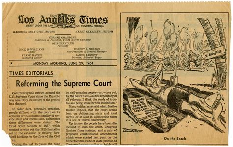 [Los Angeles Times Political Cartoon - 1964-06-29] - The Portal to ...