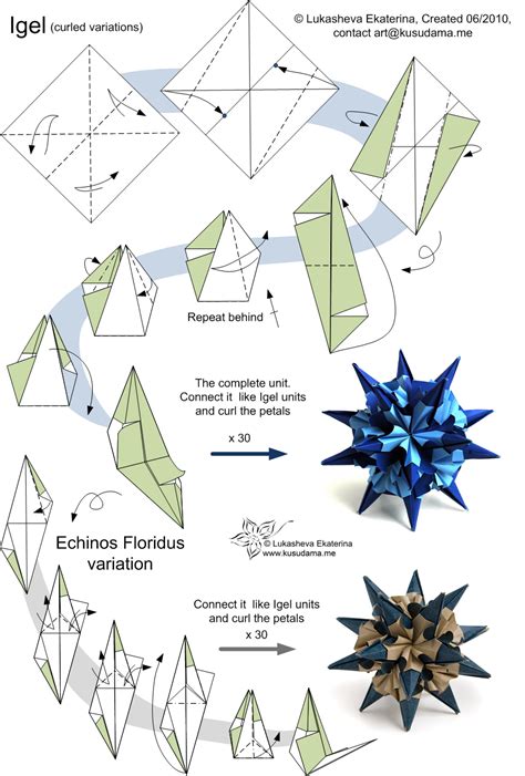 Origami - Folding Instructions