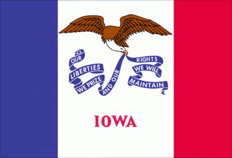 Free picture: state flag, Iowa