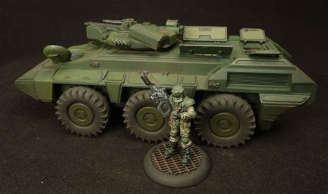 Sci-Fi 28Mm Vehicles | Kabardin 28mm sci-fi APC for wargames | Sci fi apc, Vehicle paint, Vehicles