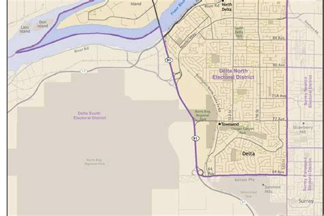 Change pitched for Delta, BC provincial electoral boundaries - Delta Optimist