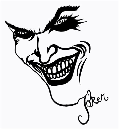 Joker Tattoo Dibujo