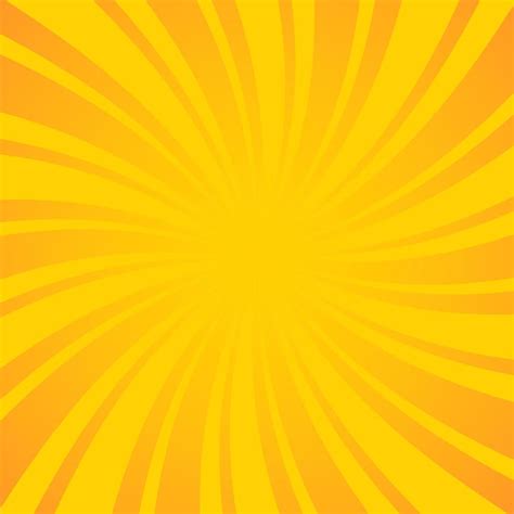 Background of twisted sunburst. Swirl yellow design with orange stripes. 7523394 Vector Art at ...