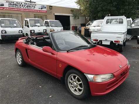 1991 HONDA BEAT CONVERTIBLE SOFT TOP 656CC 63H/P 5MT RWD 97000mi for sale: photos, technical ...