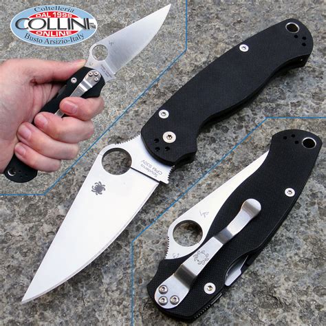 Spyderco - Paramilitary 2 - G10 Black - C81GP2 - coltello