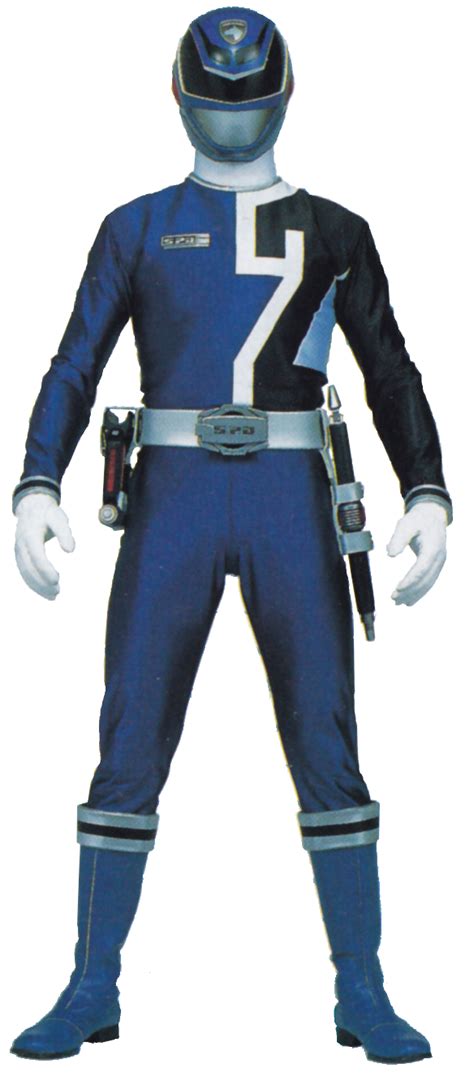 Schuyler "Sky" Tate, Blue SPD Ranger - Morphin' Legacy