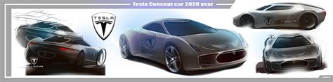 Tesla concept car 2020 on Behance