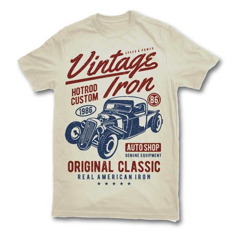 20 Vintage T-shirt Design Inspirations – Designhill