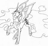 Awesome Princess Luna My Little Pony coloring Page  Download Print Or sketch template