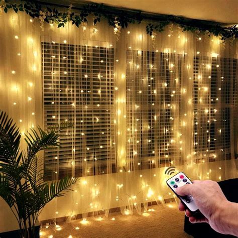 curtain light Lighting Form Curtain Fairy Lights String Indoor/Outdoor ...