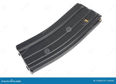 M16 Rifle Magazine with Cartridges Stock Image - Image of ammunition ...