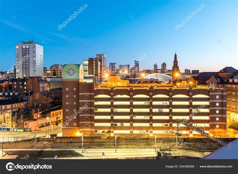 Car Park City Centre Leeds England Stock Photo by ©sakhanphotography 324346358