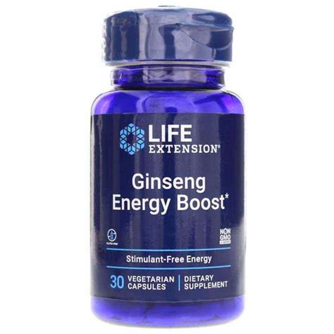 Ginseng Energy Boost, Life Extension