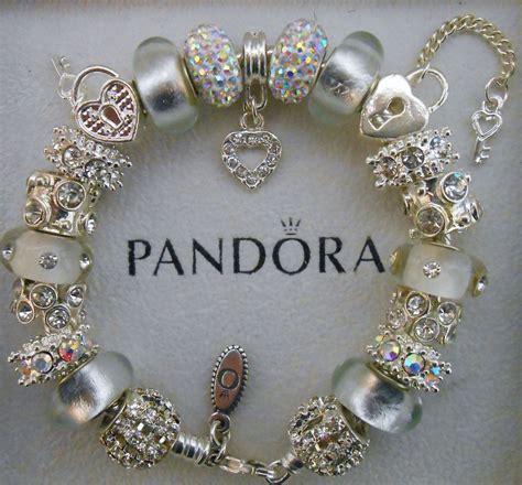 Authentic Pandora Bracelet with Pandora hinged by charmingelementz ...