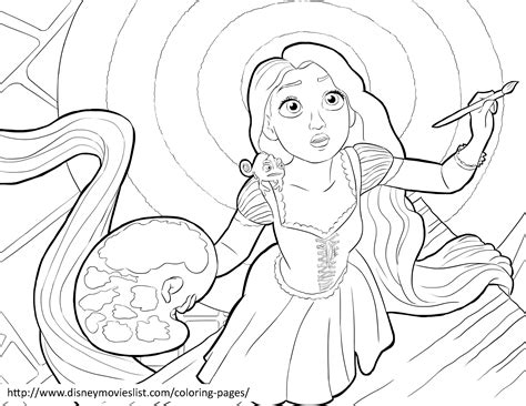 Painting Coloring Page - Coloring Home