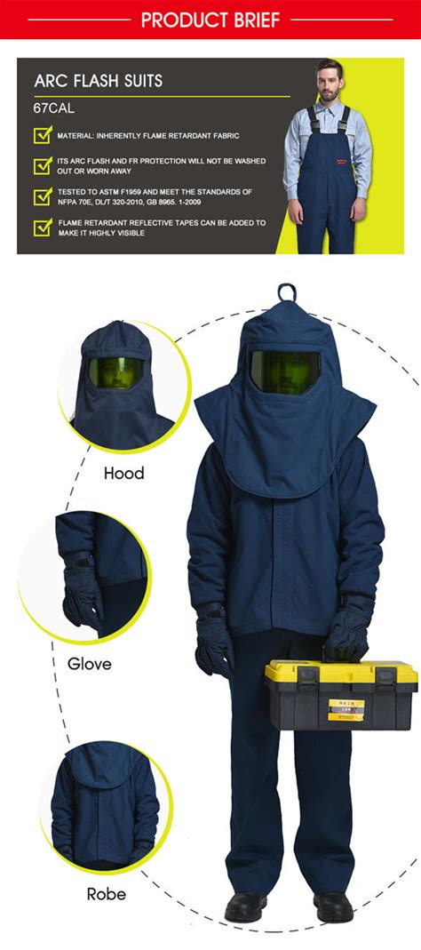 Arc Flash Protection Suits & Kits 65cal -C&G Safety