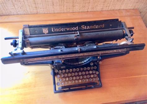 Antique Typewriter Underwood Standard Rare Wide Carriage | Etsy