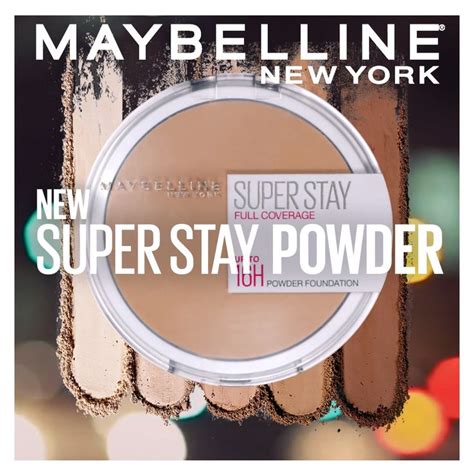 Maybelline's Super Stay Powder Foundation is a weightless formula that ...