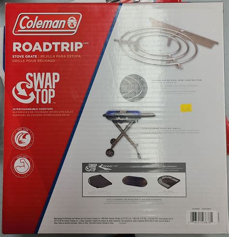 Coleman RoadTrip BBQ Swaptop Steel Stove Grate - NEW