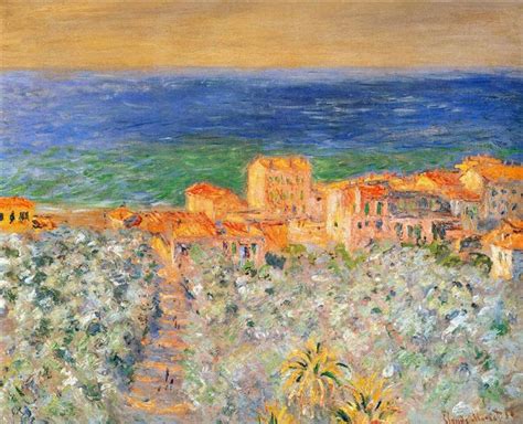 Burgo Marina at Bordighera, 1884 - Claude Monet - WikiArt.org