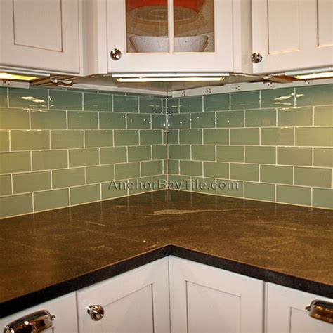 Green subway tile, Green bathroom, Kitchen tiles