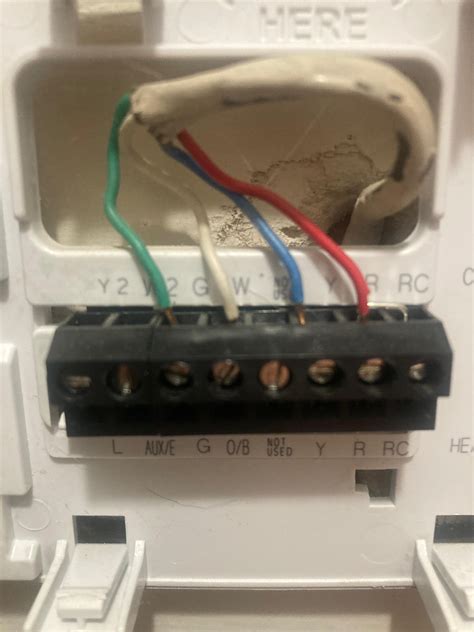 Smart Thermostat Wiring : r/hvacadvice