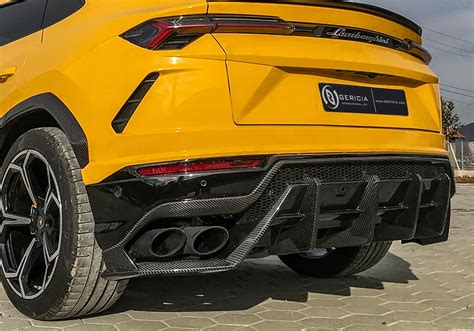 Lamborghini Urus Carbon Fiber Rear Diffusor - Gericia International Ltd. UK