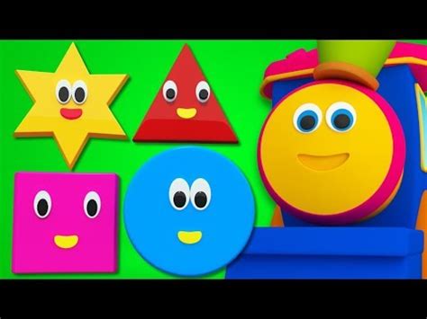 Bob The Train | Shapes Song For Kids And Baby | Adventure with Shapes ...