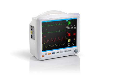 12.1 Inch 6 Paramters Portable Vital Signs Monitoring Machine For ICU Patient