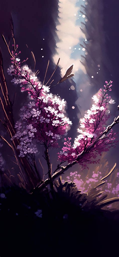 Cherry Blossom Art Wallpapers - Cherry Blossom Wallpaper iPhone