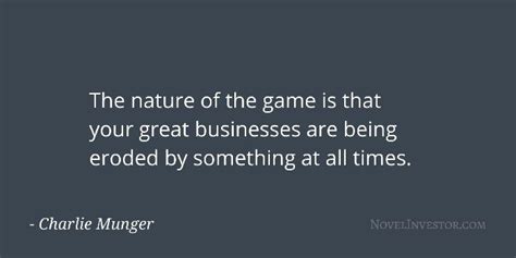 Charlie Munger on Change and Patience • Novel Investor | Charlie munger ...