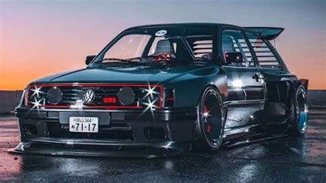 Golf Mk2 K.S GTI, da un rendering al tuning estremo FOTO - Auto.it