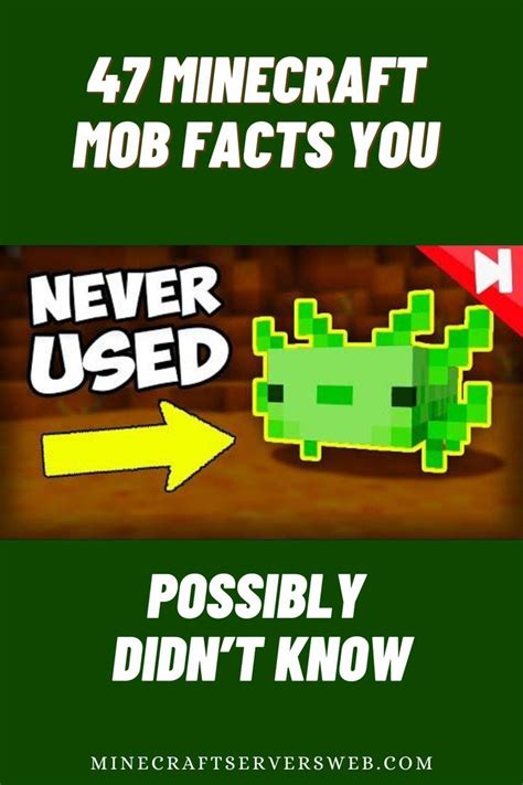 47 Minecraft Mob Facts You Possibly Didn’t Know | Minecraft mobs ...