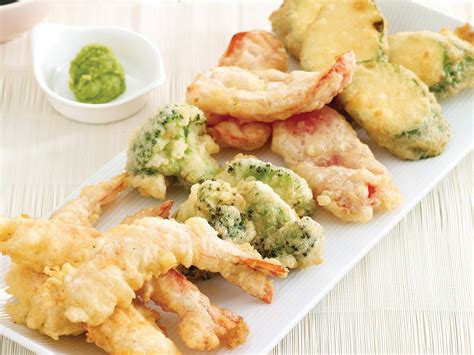 Tempura vegetables and prawns recipe | Tempura vegetables, Tempura, Shrimp and vegetables