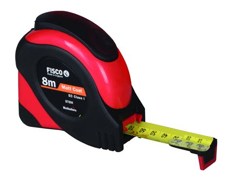 Fisco High Accuracy Tape Measure 8m x 25mm | Best Trade Tools