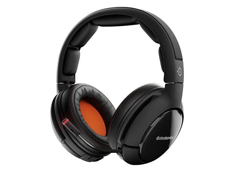 SteelSeries - 61232 - SteelSeries Siberia 840 Headset - Stereo - Matte Black, Orange - Wireless ...