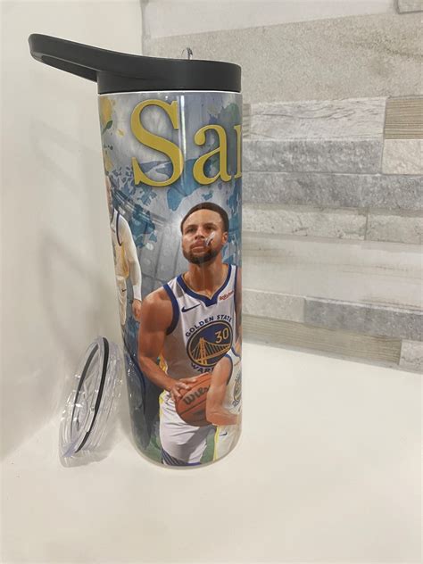 Steph Curry Water Bottle Personalized - Etsy