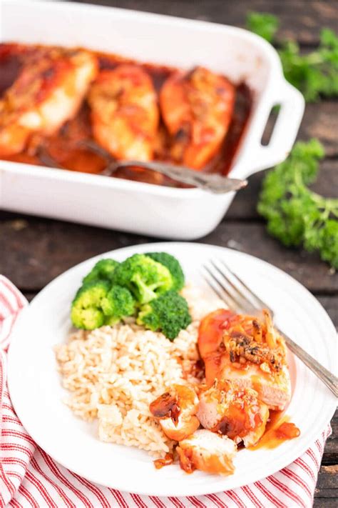 Apricot Chicken Casserole - Bowl Me Over