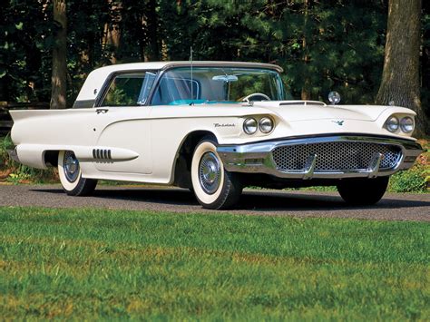 1958, Ford, Thunderbird, Hardtop, Coupe, 63a , Luxury, Retro Wallpapers HD / Desktop and Mobile ...