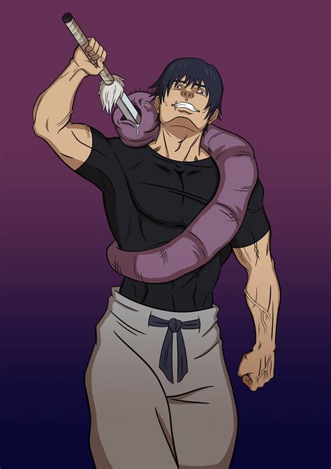 toji fushiguro flexing : r/AiAnimeArt