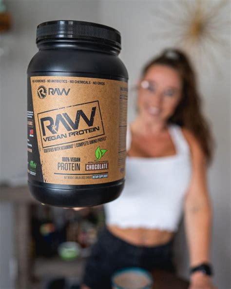 RAW Nutrition Vegan Protein: Naturally Sweetened and Vitamin Fortified