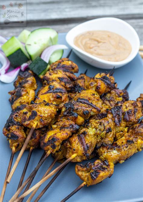 Malaysian Chicken Satay - Manila Spoon