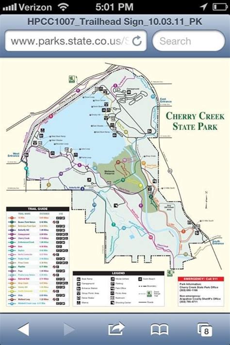 CCSP trail map | Yelp