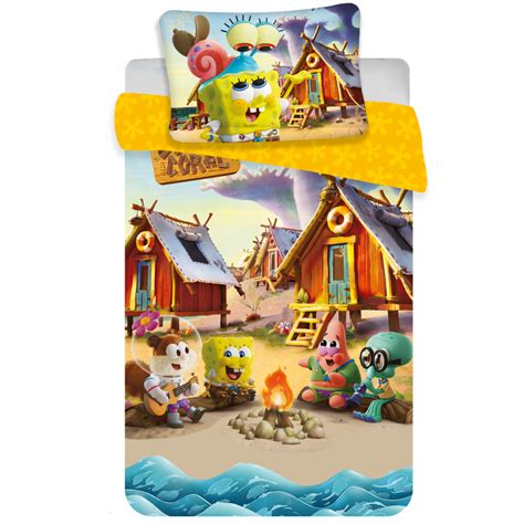 Posteljnina-Spongebob-Camp Coral | Red Rabbit trendovska trgovina